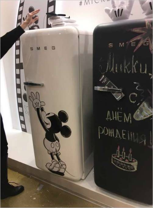 Mickey Mouse buzdolapları