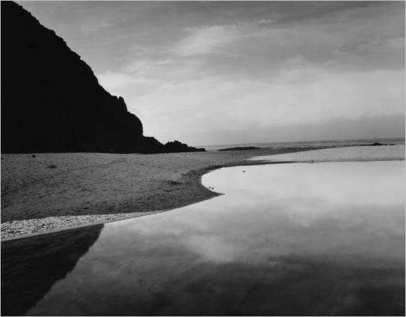 Alan Ross. Lagün, Pfeiffer Plajı. 1975
